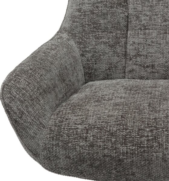 KRESLO, textil, tmavosivá Livetastic - Online Only obývacie izby, Online Only