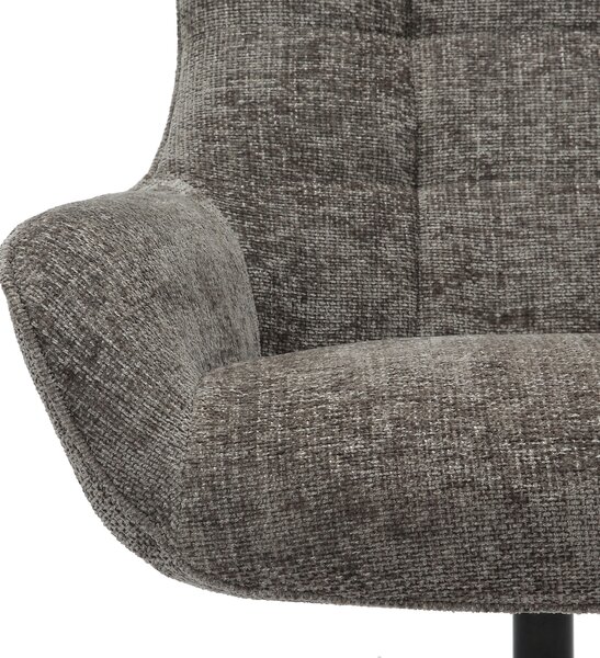KRESLO, textil, tmavosivá Livetastic - Online Only obývacie izby, Online Only