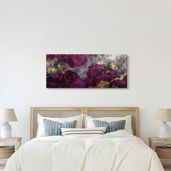 Obraz - Textúrovanie abstrakcie (120x50 cm)