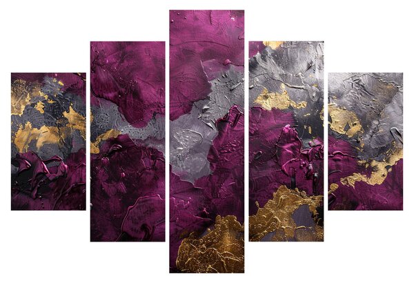 Obraz - Textúrovanie abstrakcie (150x105 cm)