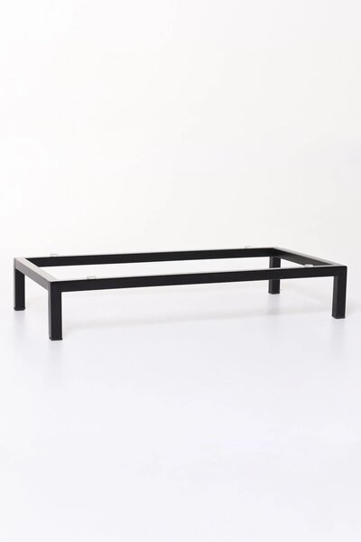 Rám pod kvetináč BASE, práškovaná oceľ, 30x60x10 cm, čierna