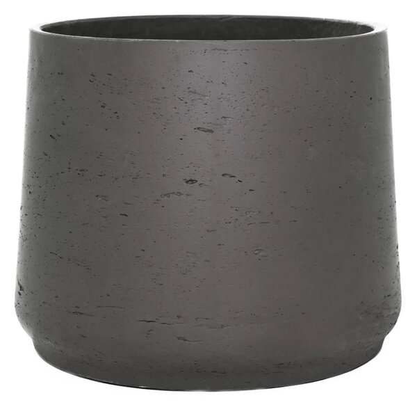 Kvetináč TROPICO, sklolaminát, výška 38 cm, antracit