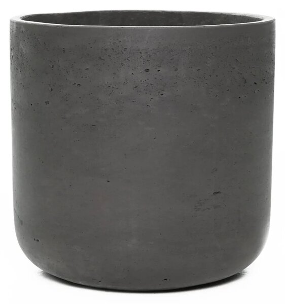 Kvetináč CHICO, sklolaminát, výška 31 cm, antracit