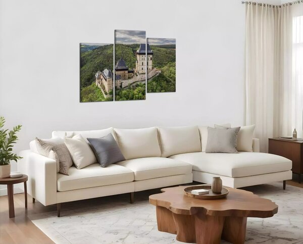 Obraz na plátne Hrad Karlštejn