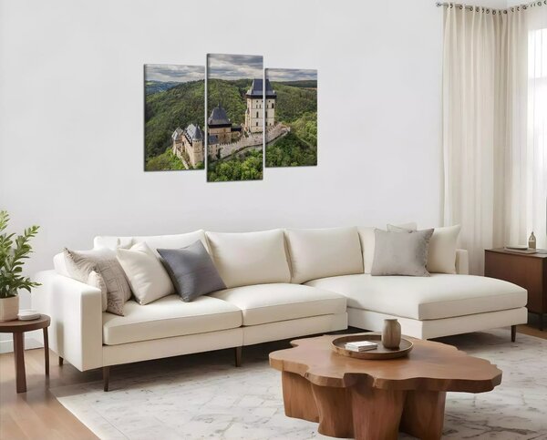 Obraz na plátne Hrad Karlštejn