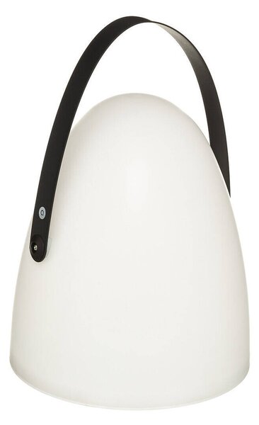 Záhradná lampa CLEO, biela, 30 cm