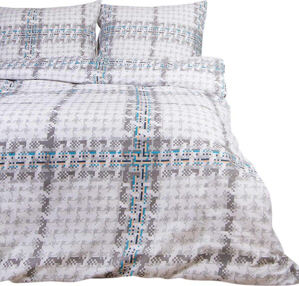 BAVLNENÉ OBLIEČKY COTTONLOVE 200X220 CM, 2KS 70X80 CM VZOROVANÉ