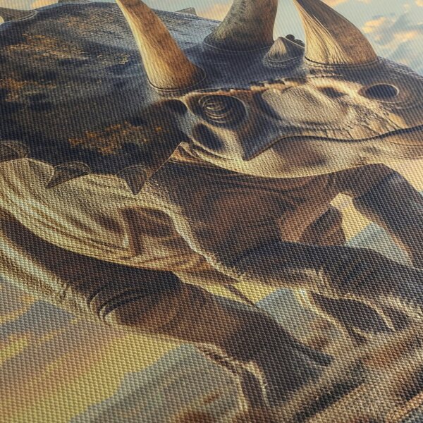 Obraz - Triceratops (150x105 cm)