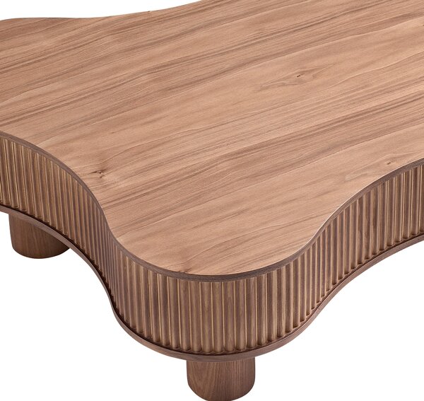 KONFERENČNÝ STOLÍK, farba vlašského orecha, kompozitné drevo, 116/77/32 cm Livetastic - Stolíky do obývačky, Online Only