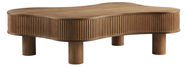 KONFERENČNÝ STOLÍK, farba vlašského orecha, kompozitné drevo, 116/77/32 cm Livetastic - Stolíky do obývačky, Online Only