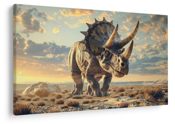 Obraz - Triceratops (90x60 cm)