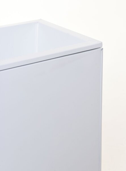 Kvetináč ELEMENTO, pozink, šírka 90 cm, biely