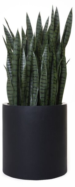 Kvetináč NEW RONDO, sklolaminát, Ø 43 cm, antracit
