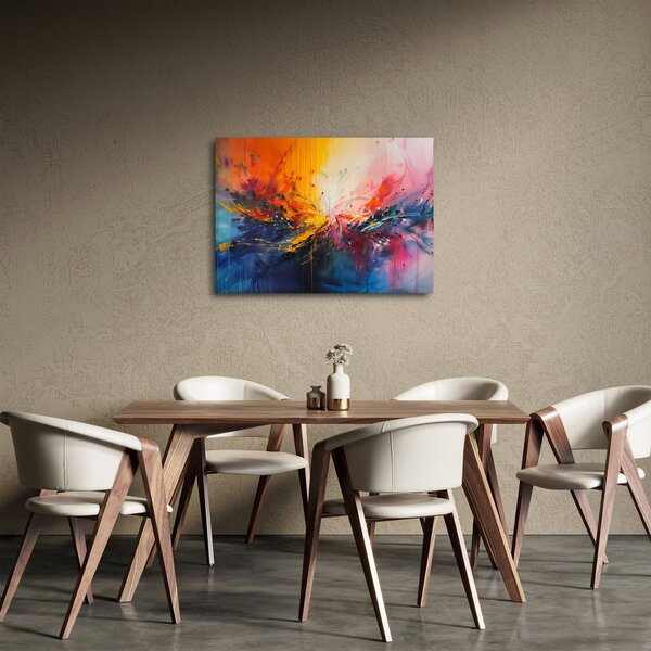 Obraz - Farebná abstrakcia (70x50 cm)