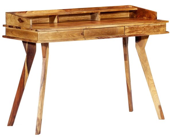 Písací stôl 115x50x85 cm masívne sheeshamové drevo