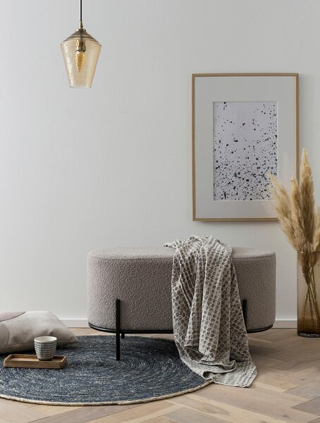 TABURETKA, textil, 80/42/40 cm Livetastic - Kreslá, Online Only