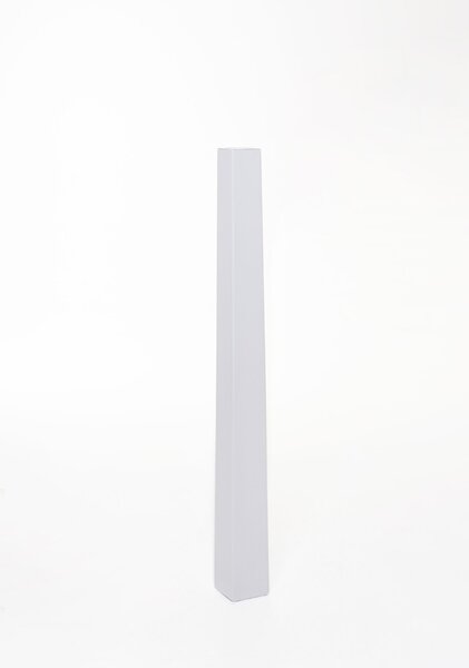 Váza OBELISK, sklolaminát, výška 120 cm, biela