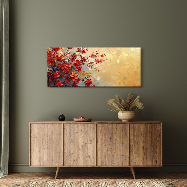 Obraz - Kvitnúci strom (120x50 cm)