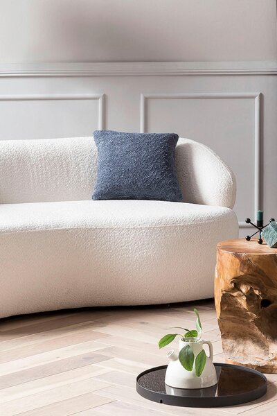 DVOJMIESTNA POHOVKA, textil, biela Livetastic - Sedačky, Online Only