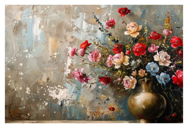 Obraz - Váza kvetov (90x60 cm)