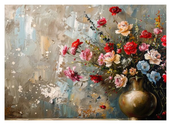 Obraz - Váza kvetov (70x50 cm)
