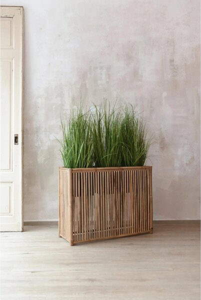 Interiérový kvetináč ELEMENTO, bambus, šírka 97 cm, natur