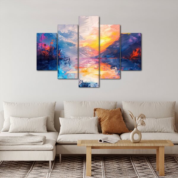 Obraz - Maľba krajiny (150x105 cm)