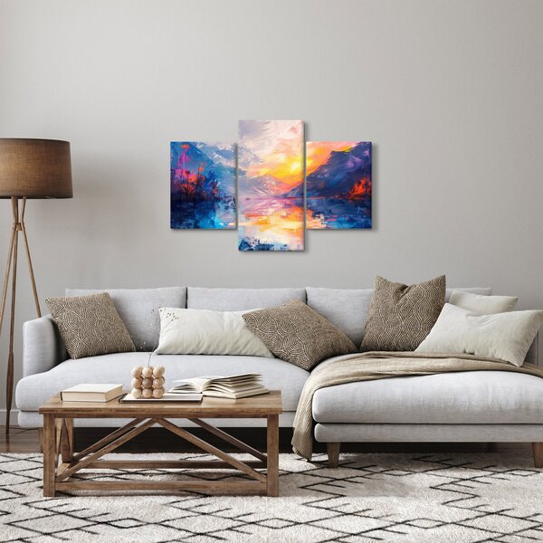 Obraz - Maľba krajiny (90x60 cm)