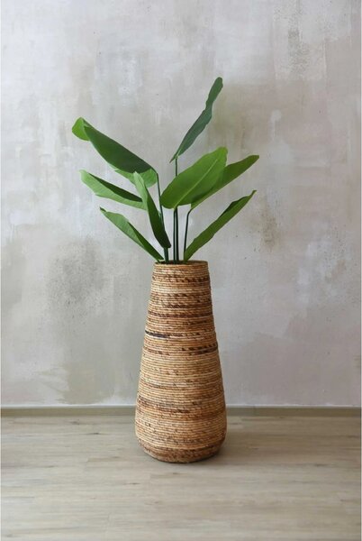 Izbový kvetináč ROTA, vodní hyacint, průměr 46 cm, natur