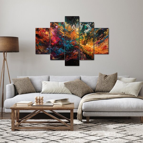 Obraz - Farebná abstrakcia II. (150x105 cm)