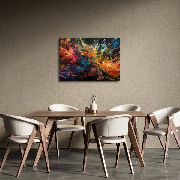 Obraz - Farebná abstrakcia II. (70x50 cm)