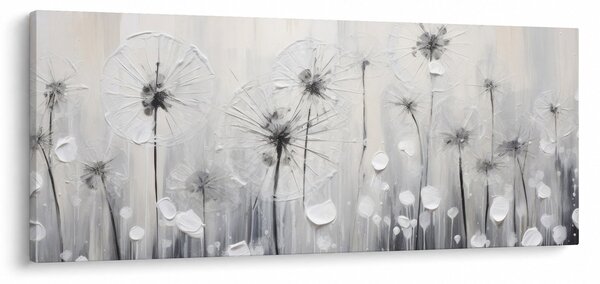 Obraz - Púpavy, maľba (120x50 cm)