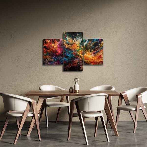 Obraz - Farebná abstrakcia II. (90x60 cm)