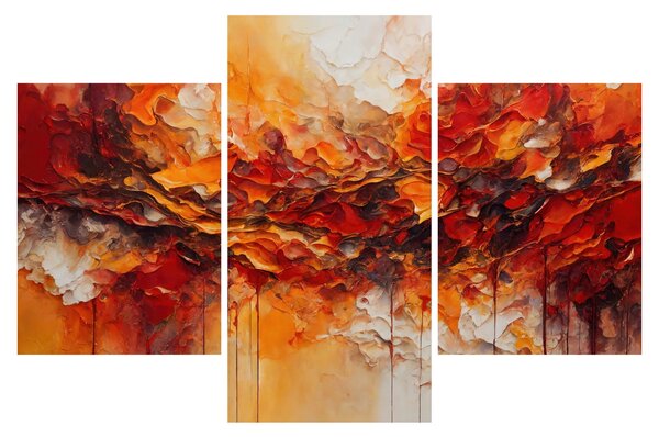 Obraz - Abstrakcia (90x60 cm)