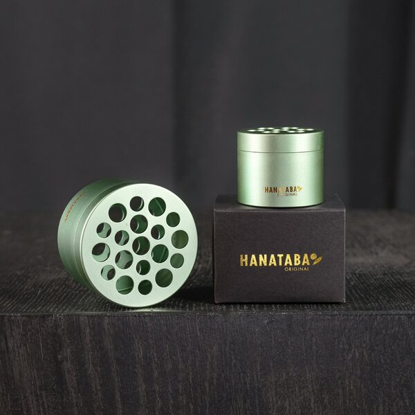 Nástroj na aranžovanie kytíc Hanataba Matcha Green – set 2 ks
