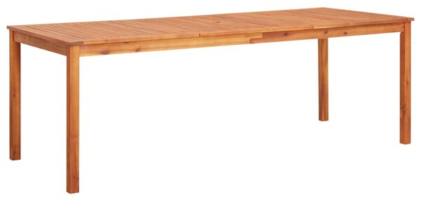 Záhradný stôl 215x90x74 cm, akáciový masív
