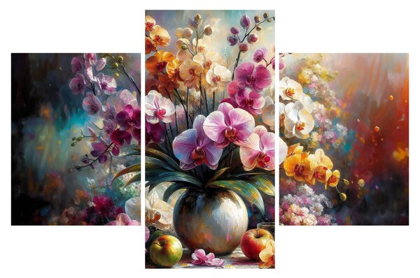 Obraz - Váza kvetov II. (90x60 cm)
