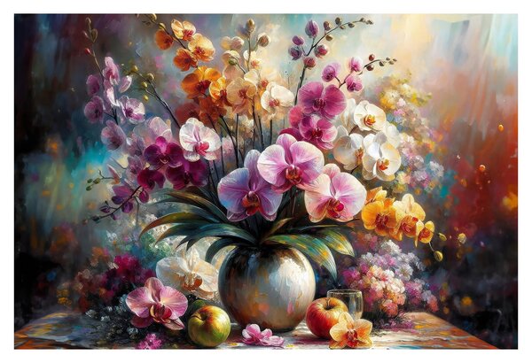 Obraz - Váza kvetov II. (90x60 cm)