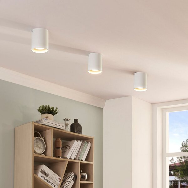 Stropné Lampa Arcchio, CARSON, stmievateľné, Biela, Chodba, Kov, Moderný