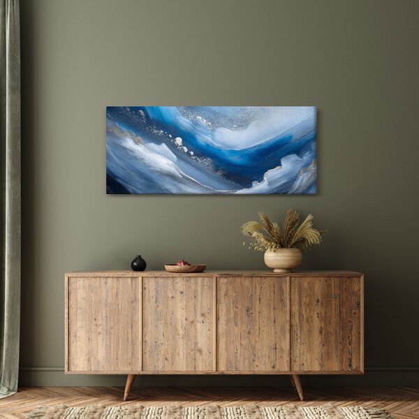 Obraz - Abstrakcia oceánu (120x50 cm)