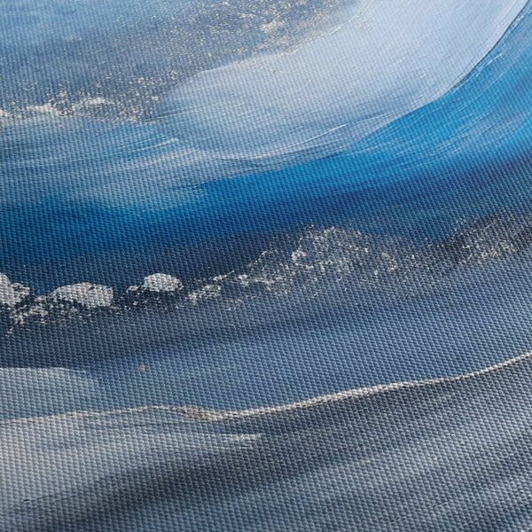Obraz - Abstrakcia oceánu (150x105 cm)
