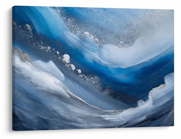 Obraz - Abstrakcia oceánu (70x50 cm)
