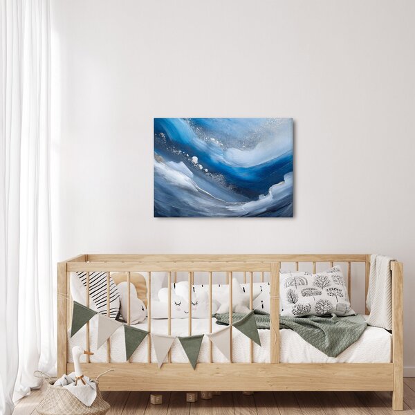 Obraz - Abstrakcia oceánu (70x50 cm)