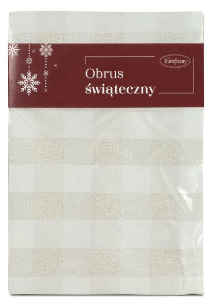VIANOČNÝ OBRUS FLASH3 40X140 CM VZOROVANÝ
