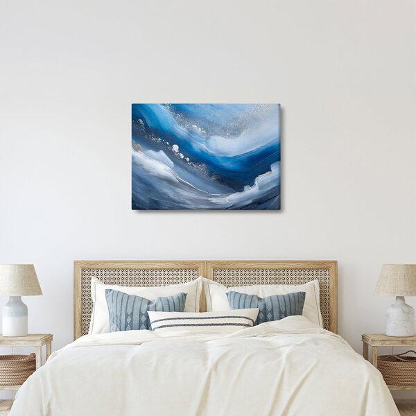 Obraz - Abstrakcia oceánu (70x50 cm)