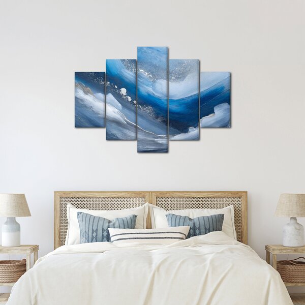 Obraz - Abstrakcia oceánu (150x105 cm)