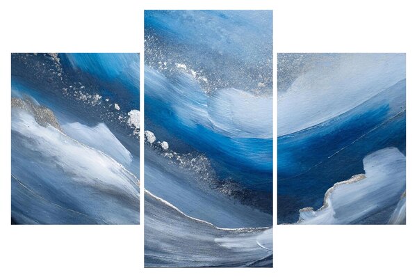 Obraz - Abstrakcia oceánu (90x60 cm)