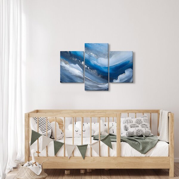 Obraz - Abstrakcia oceánu (90x60 cm)