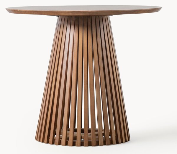Okrúhly drevený jedálenský stôl Brookland, Ø 90 cm