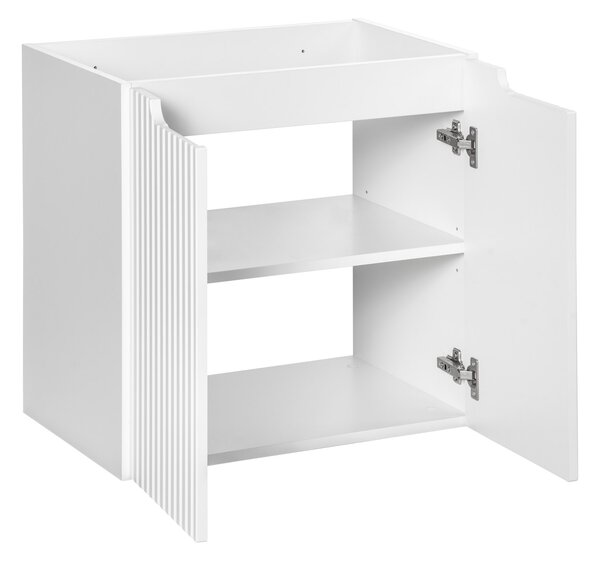 Skrinka pod umývadlo NOVA White 82-60-2D | 60 cm s dvierkami
